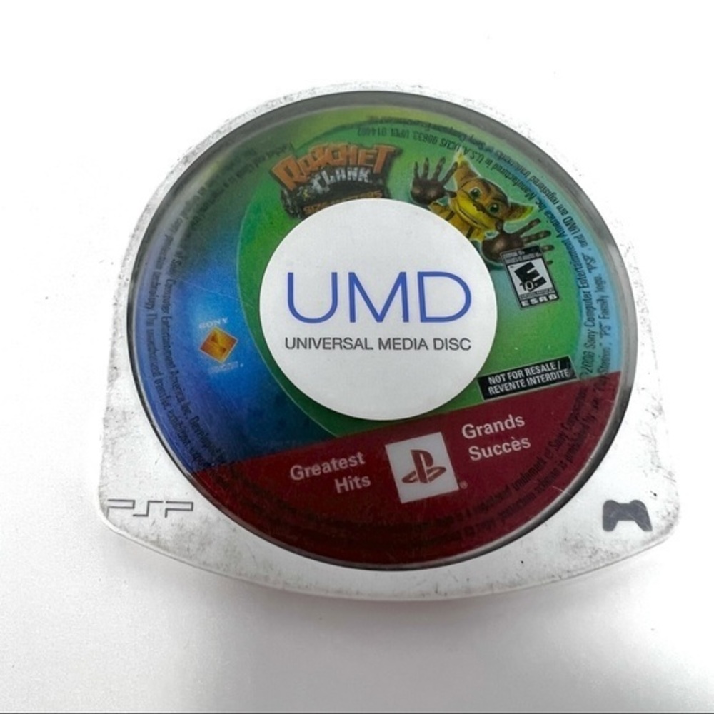 Ratchet & Clank: Size Matters (Sony PSP) 2007 UMD Video Game Disc Only (NO CASE)